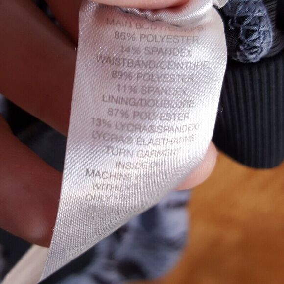 ZELLA Womens Shorts XS Blue Plaid Pull On Lined Workout Gym Running Active - Picture 8 of 10